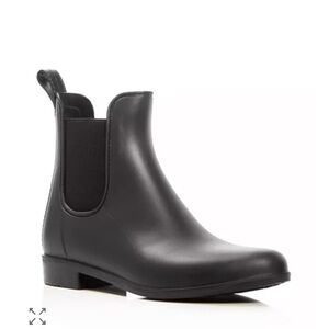 Sam Edelman Black Ankle Rain Boots
